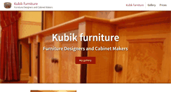 Desktop Screenshot of kubik-furniture.co.uk
